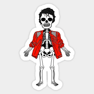 Skeleton 5 Sticker